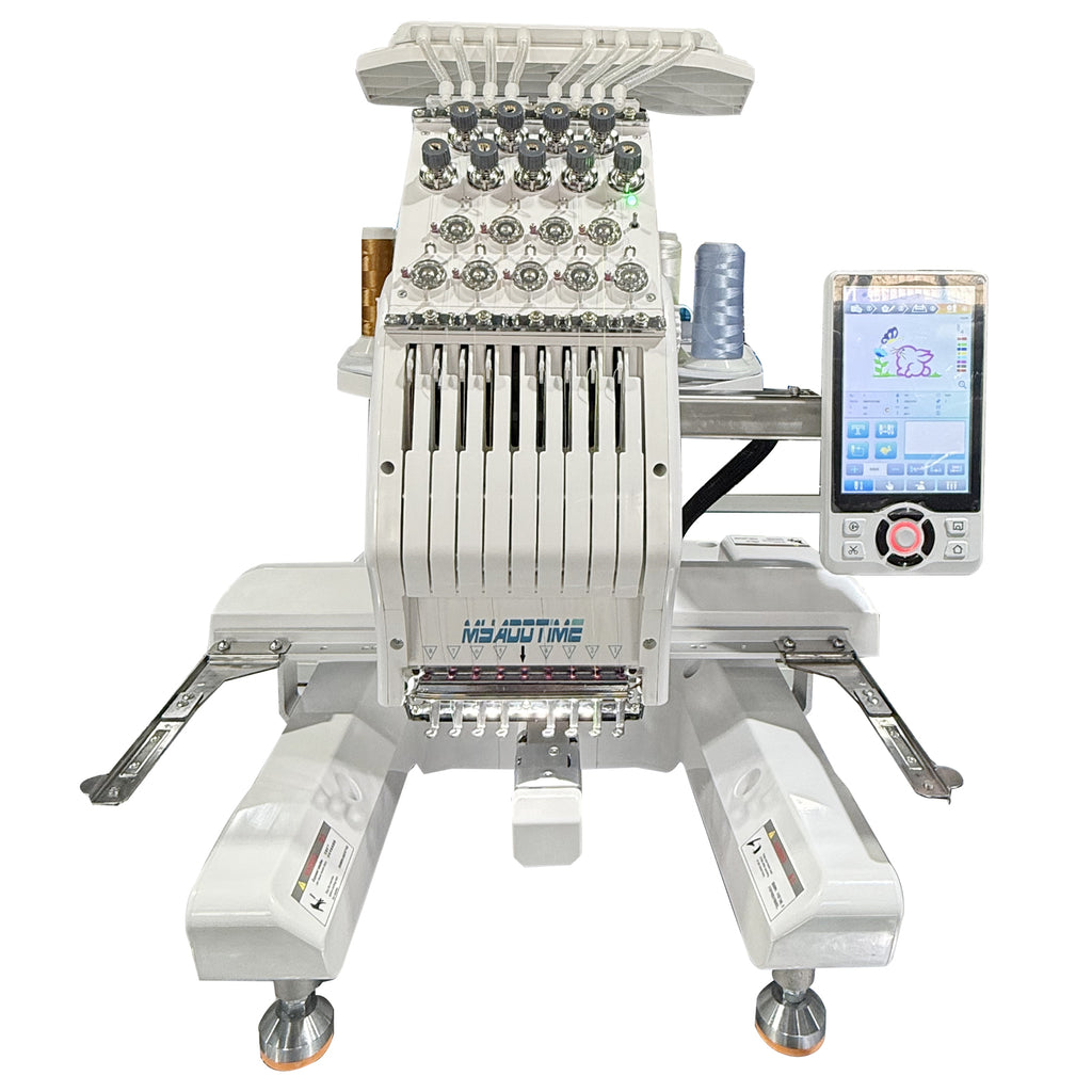 MYADDTIME 8-Needle Embroidery Machine for Home & Small Business